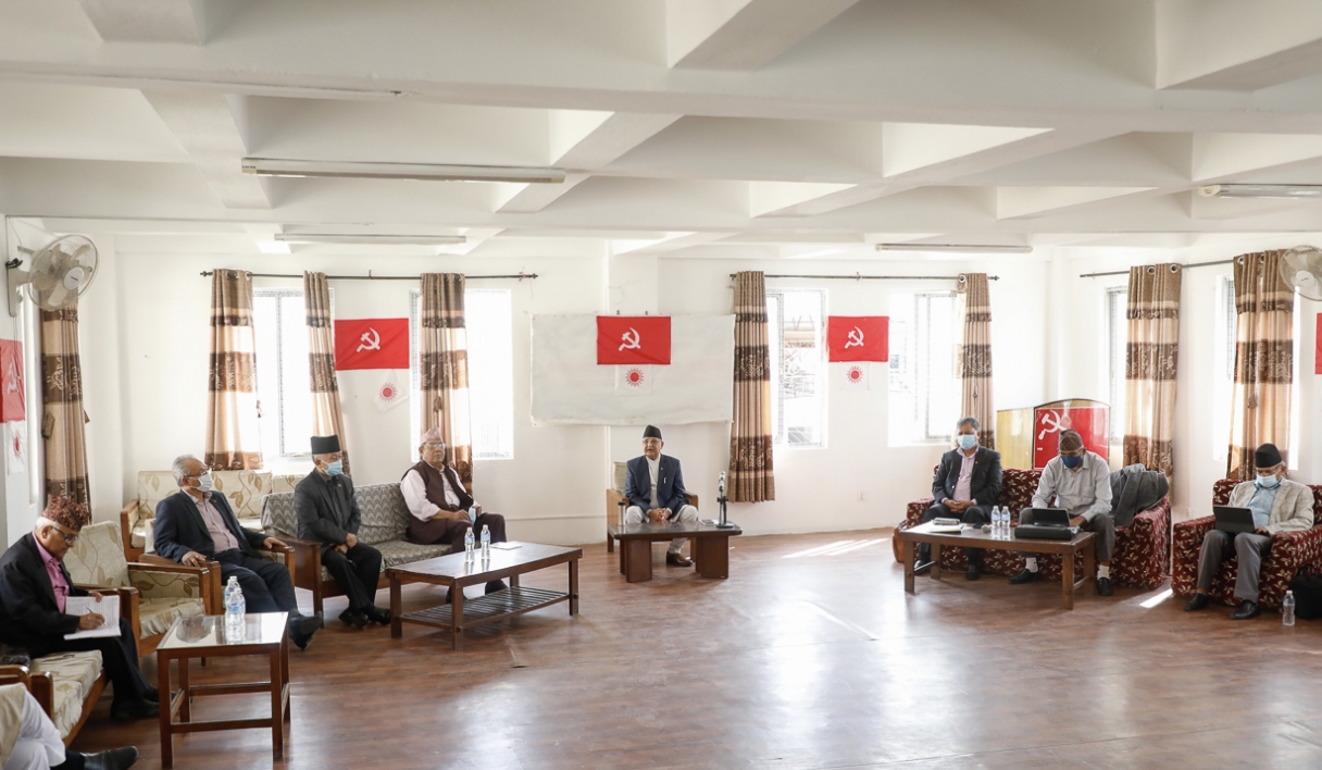 एमालेले विभिन्न ९ विभाग बनायो, स्कुल विभाग प्रमुखमा ओली