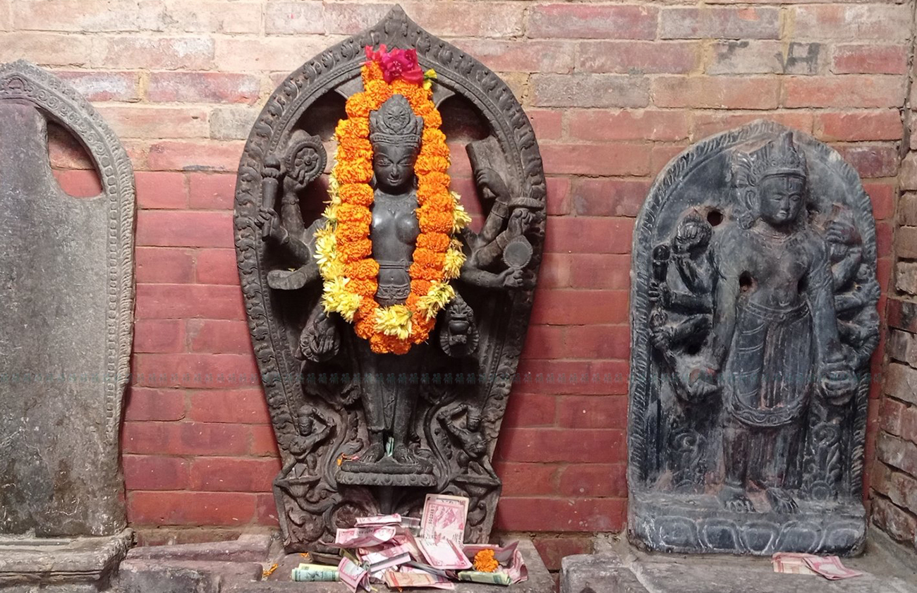 चोरी भएको ३७ वर्षपछि लक्ष्मी-नारायण मूर्ति प्रतिस्थापन