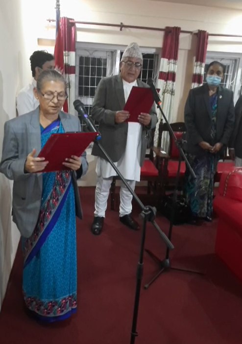 बागमती प्रदेश मुख्यमन्त्री अष्टलक्ष्मी शाक्यले लिनुभयो शपथ