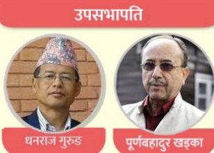 कांग्रेस उपसभापतिमा पूर्णबहादुर खड्का र धनराज गुरुङ निर्वाचित कांग्रेस उपसभापतिमा पूर्णबहादुर खड्का र धनराज गुरुङ निर्वाचित
